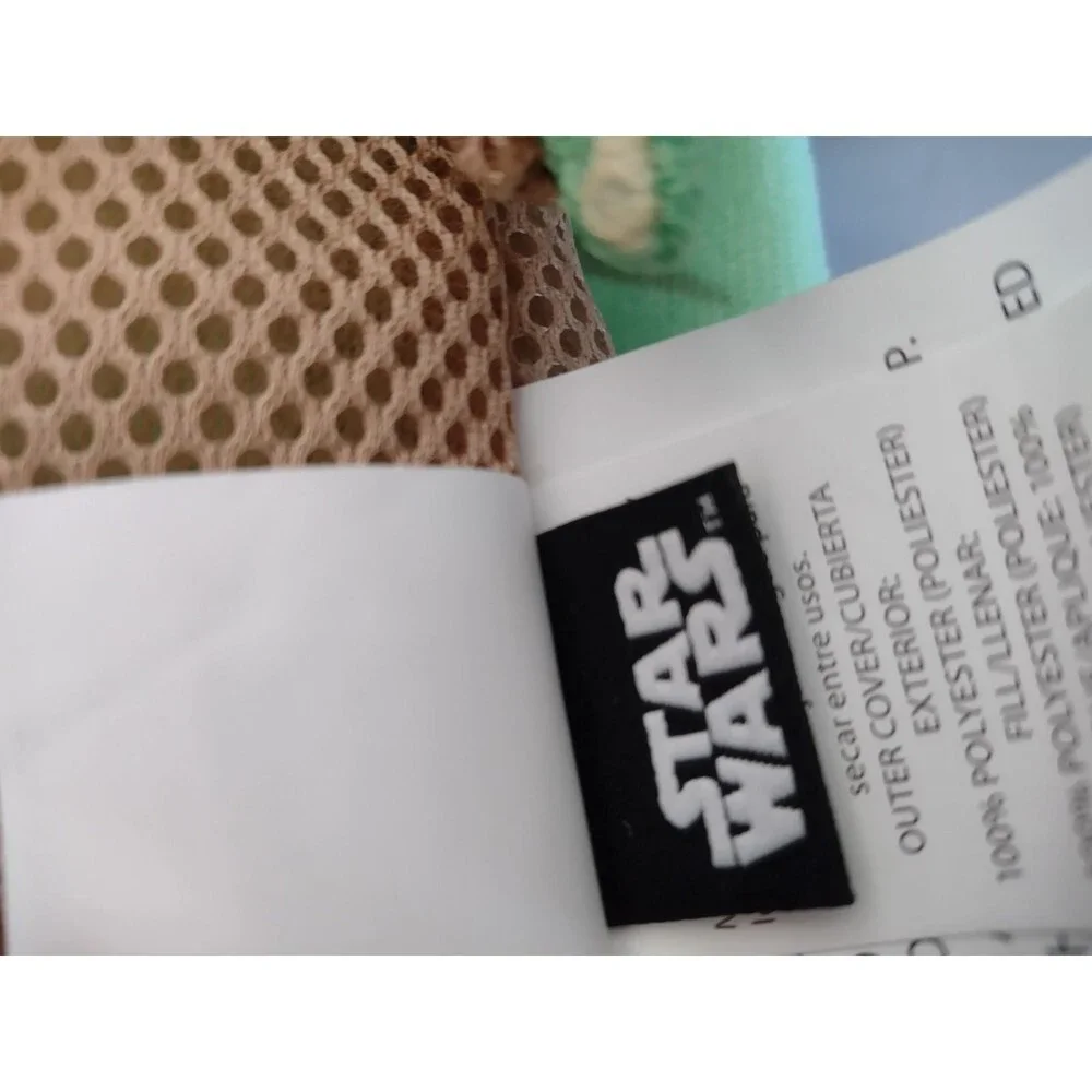 Baby Yoda Bath Scrubby and Bath Towel Set, 100% Polyester Disney Star Wars